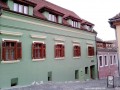 Zöldre festve Segesvár Wonnerth ház