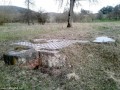 Az egykori fürdő helye Homoród fürdő sárvulkánok iszapforrások
