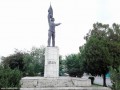 Román katona szobra Marosvásárhely Maros megye