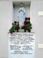 Mária-szobor Ojtoz Konstanca katolikus templom