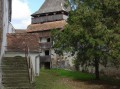 Templomudvar Homoród lutheránus templom erődtemplom